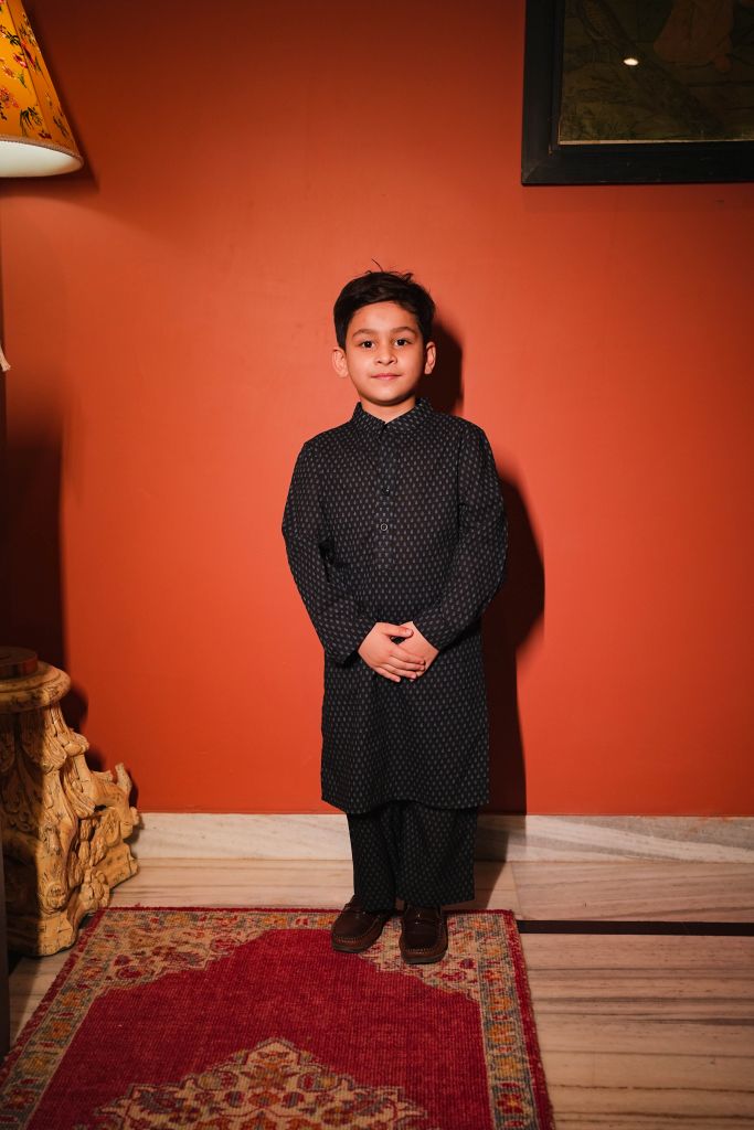 Sasha Black Kurta Pant Set