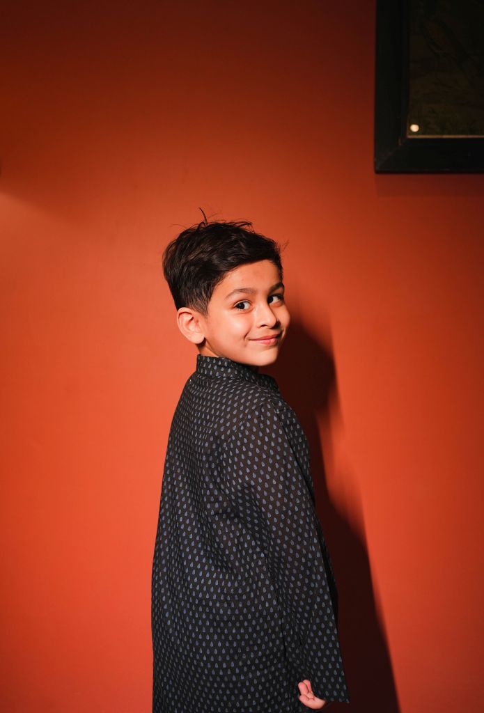 Sasha Black Kurta Pant Set