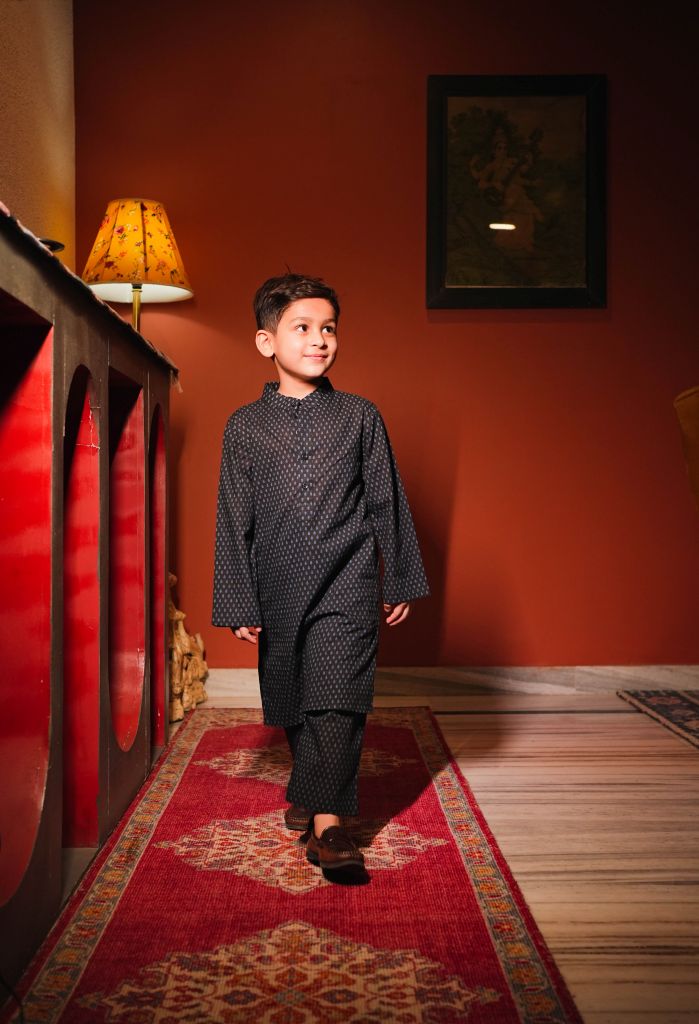 Sasha Black Kurta Pant Set