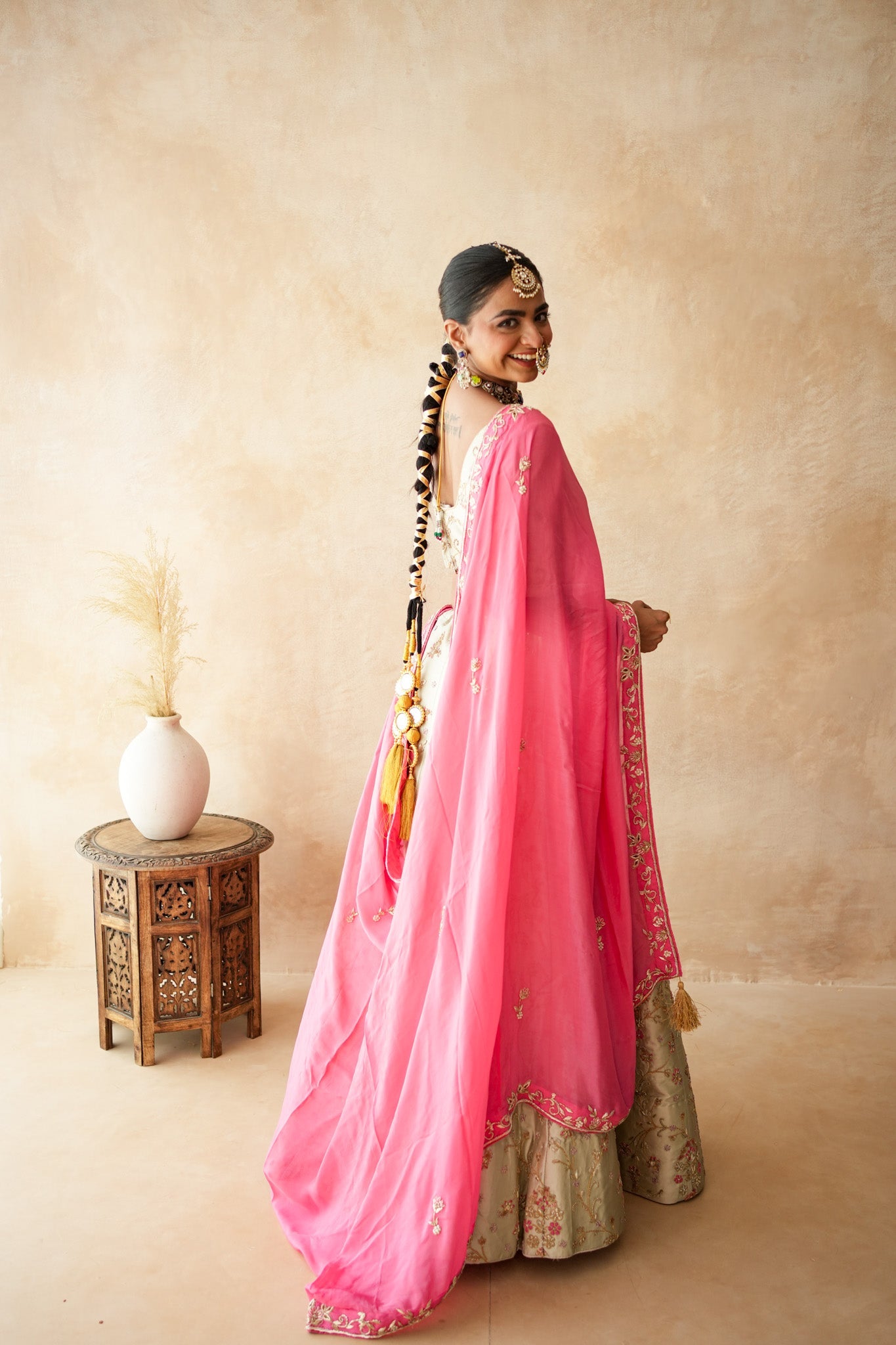 Noor Ivory Lehenga Set