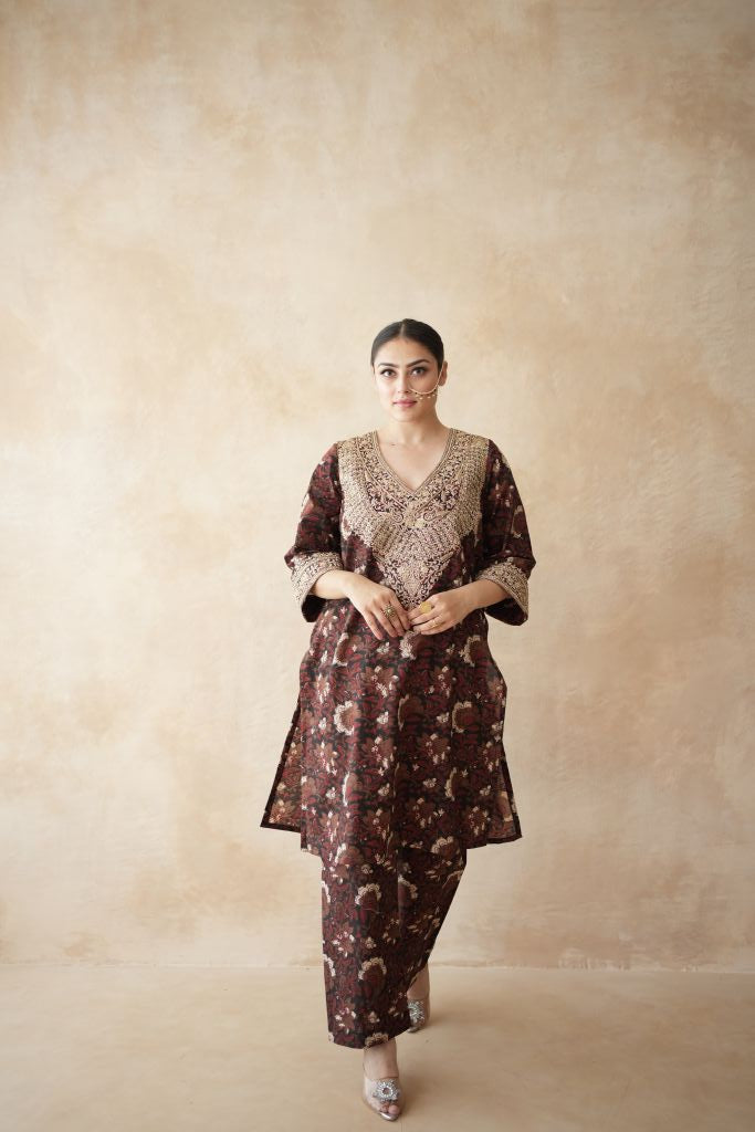 Noor Black Co-Ord Set