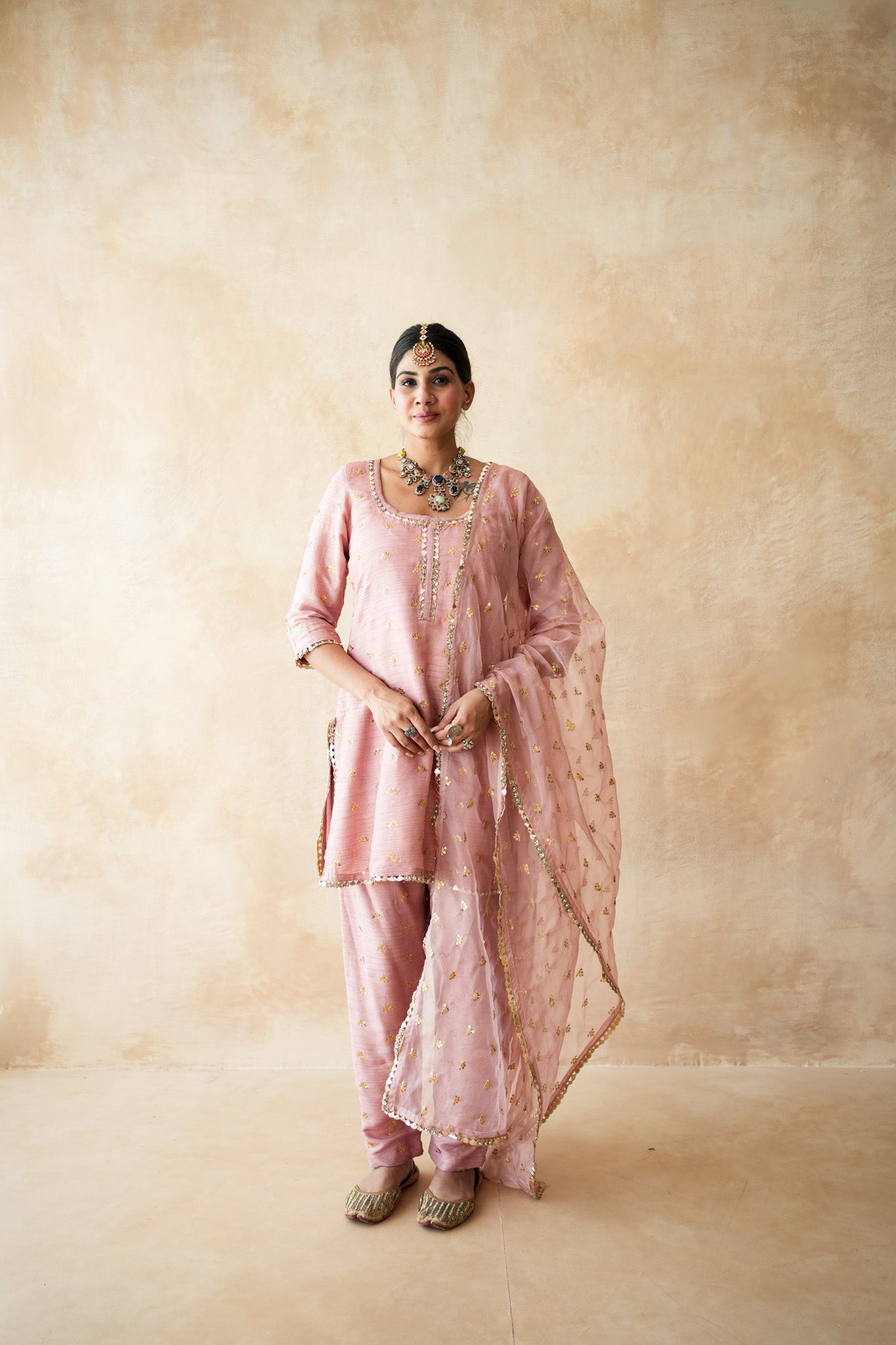 Rani Pink Straight Set