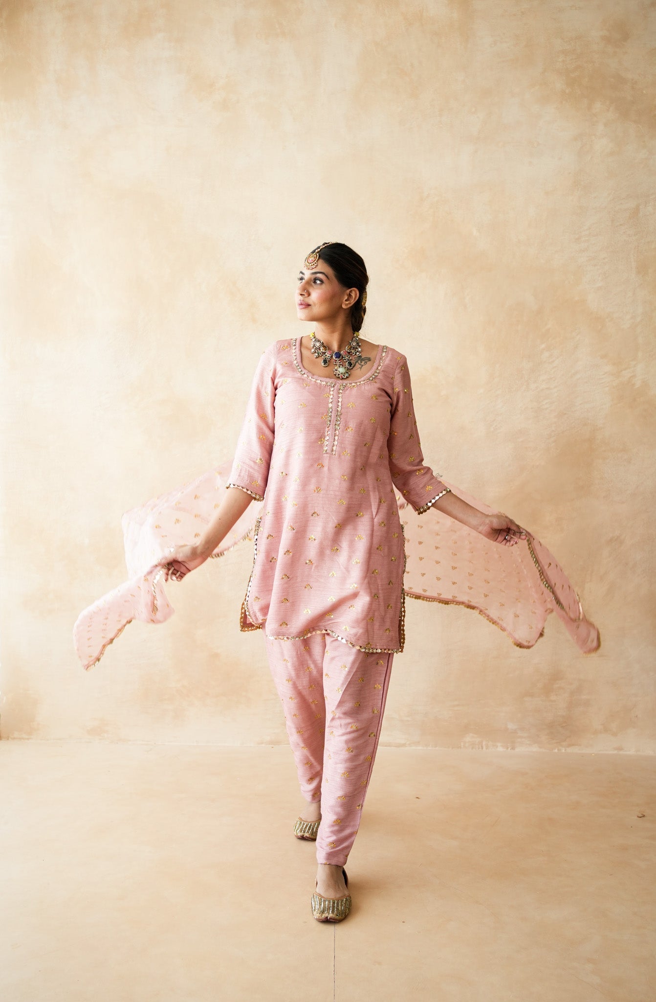 Rani Pink Straight Set