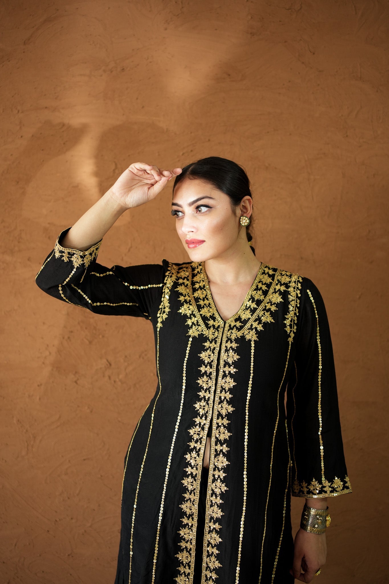 Ruhan Black Co-ord Set