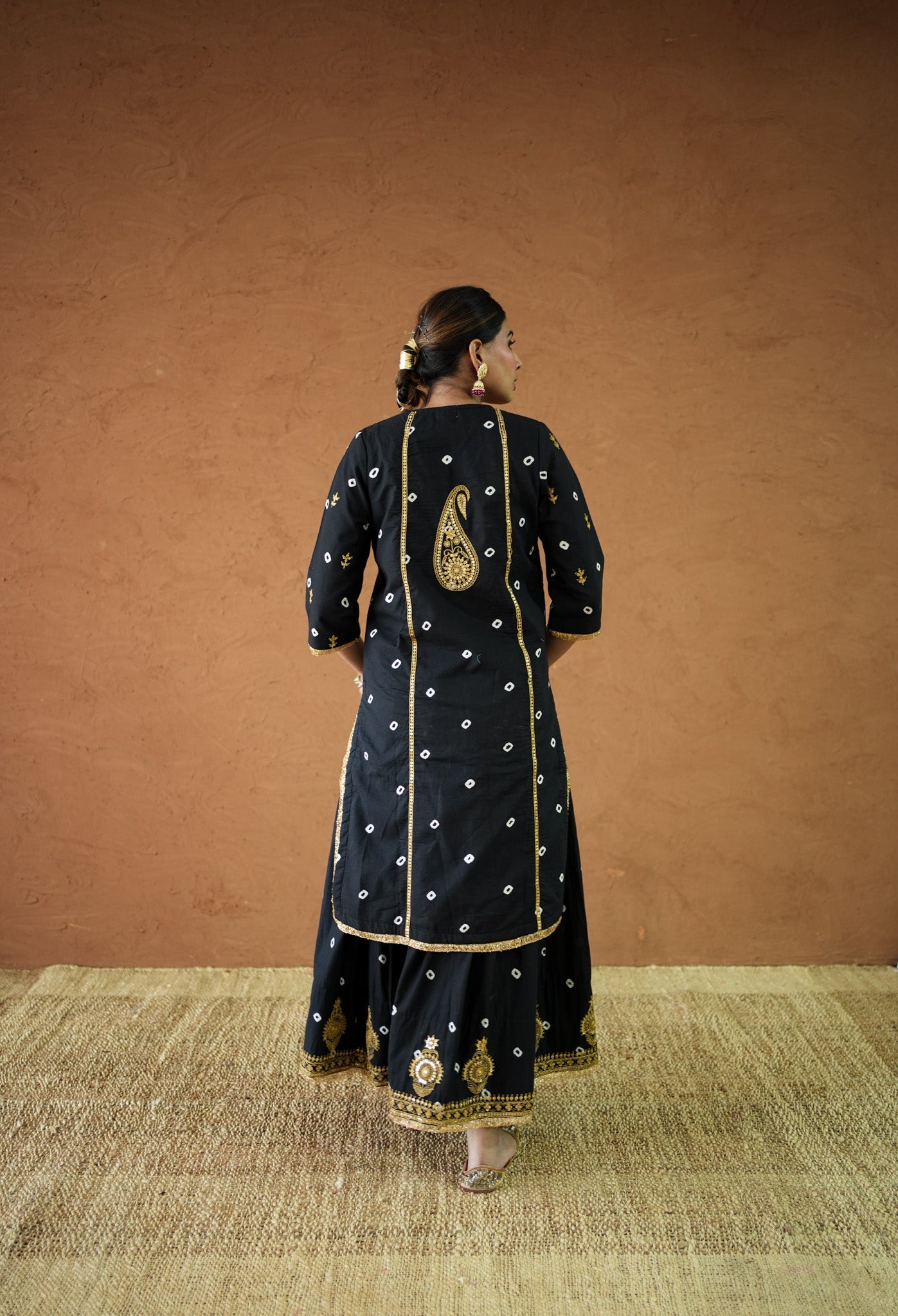 Yusra Black Co-ord Set