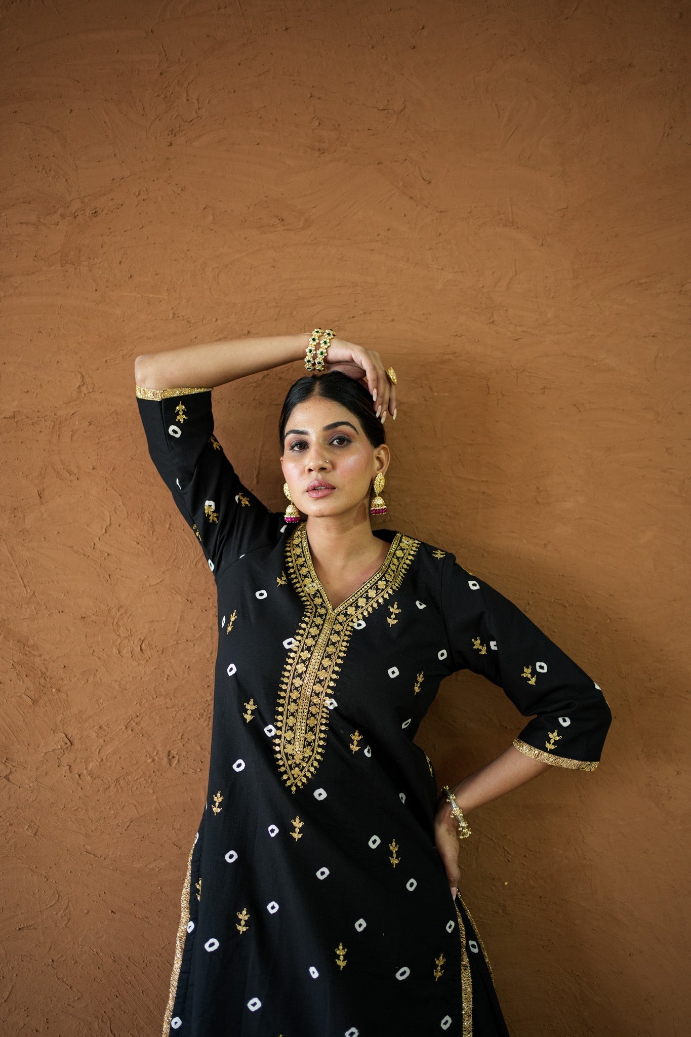 Yusra Black Co-ord Set