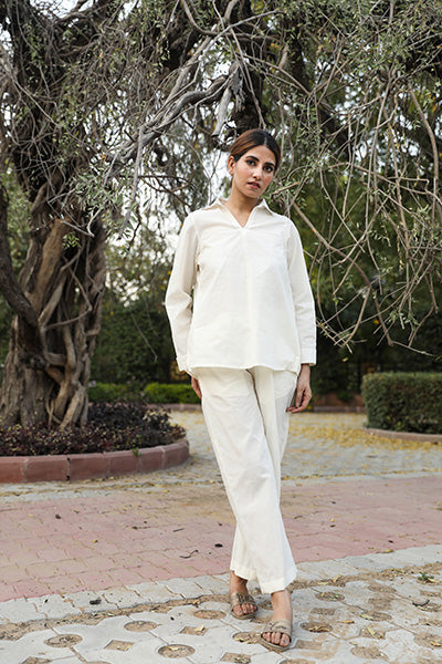 EKTA WHITE CO-ORD Gulabo Jaipur