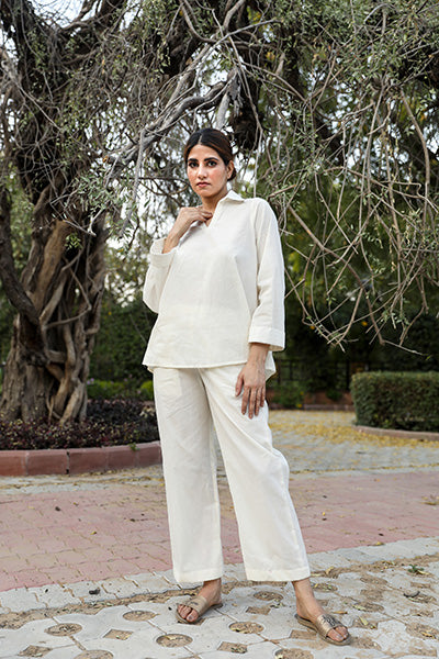 EKTA WHITE CO-ORD Gulabo Jaipur