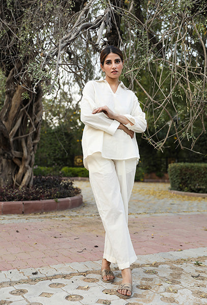 EKTA WHITE CO-ORD Gulabo Jaipur