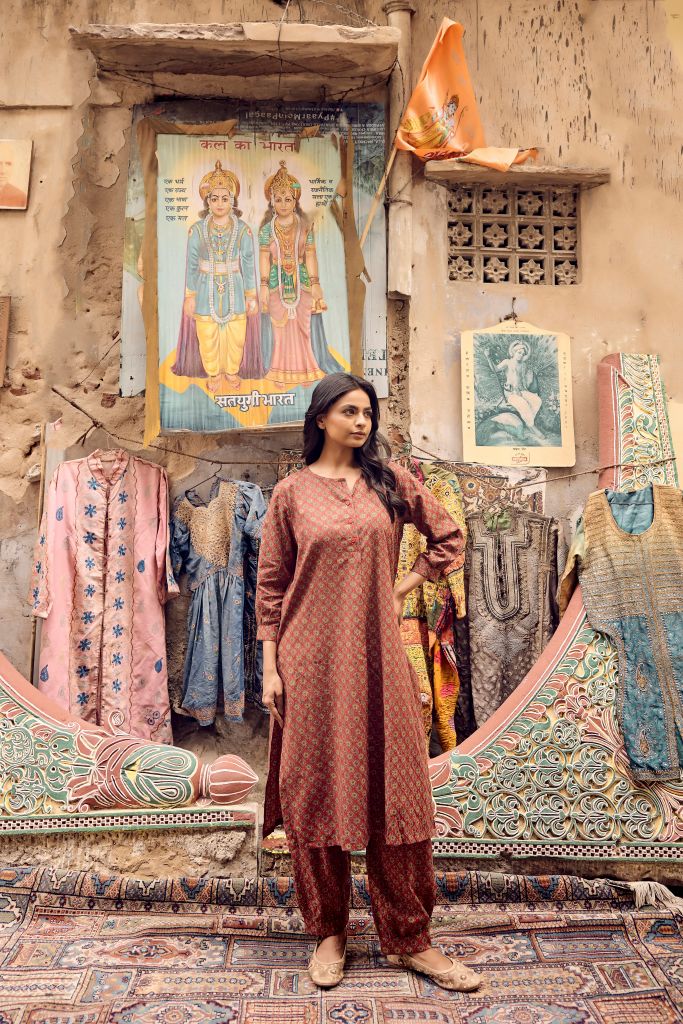 Surya Red Co-ord Set