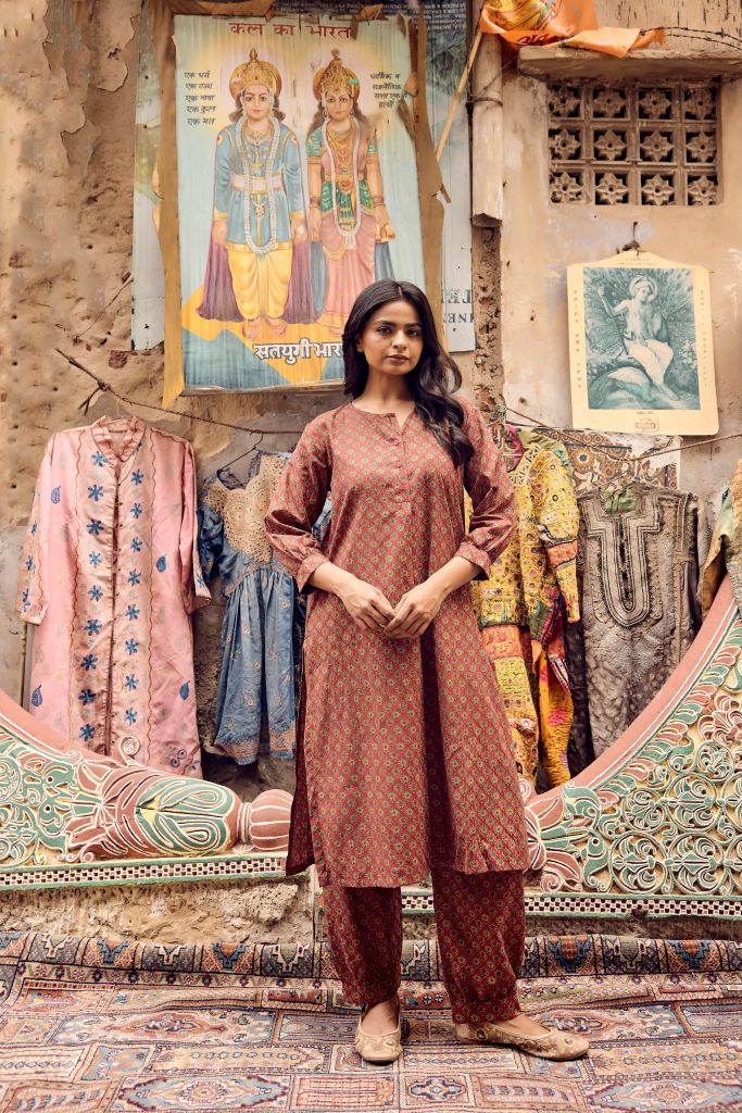 Surya Red Co-ord Set