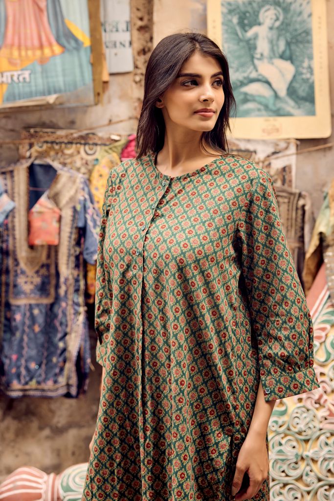 Surya Green Co-ord Set