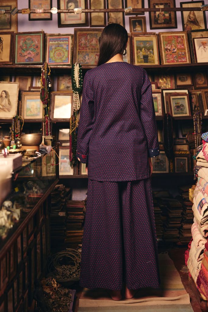 Roza Blue Co-ord Set