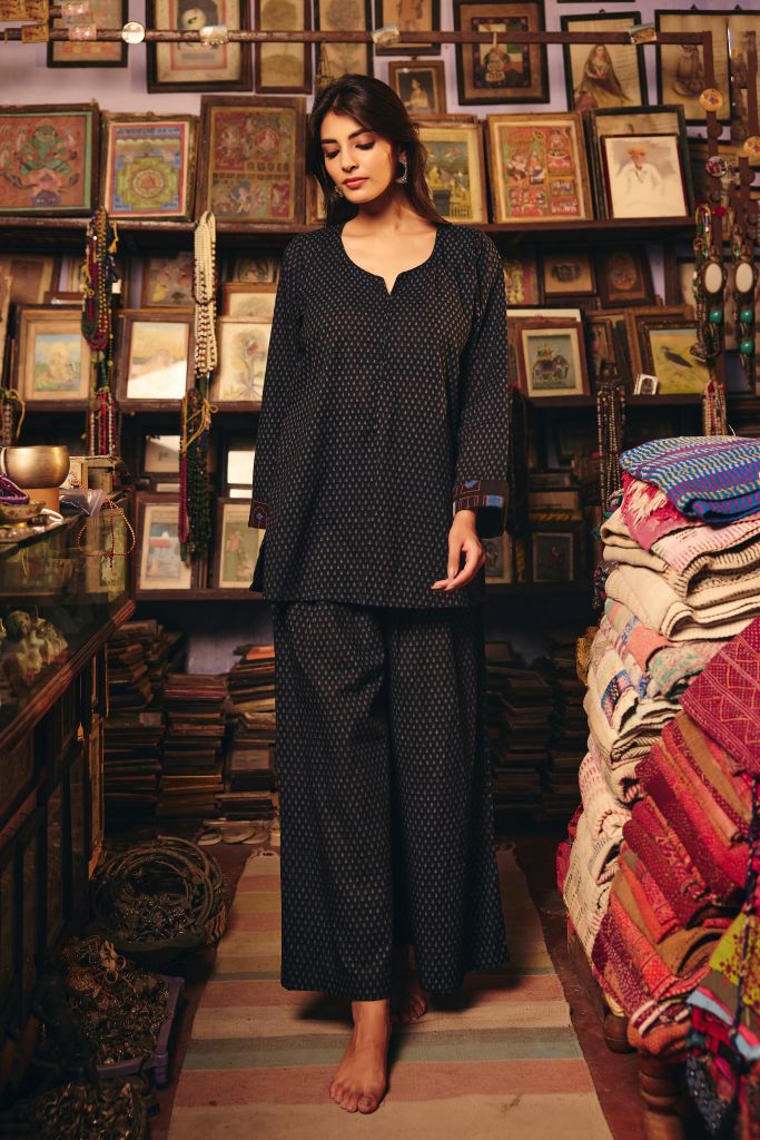 Roza Black Co-ord Set