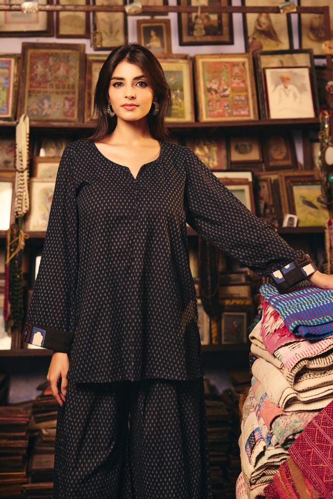 Roza Black Co-ord Set