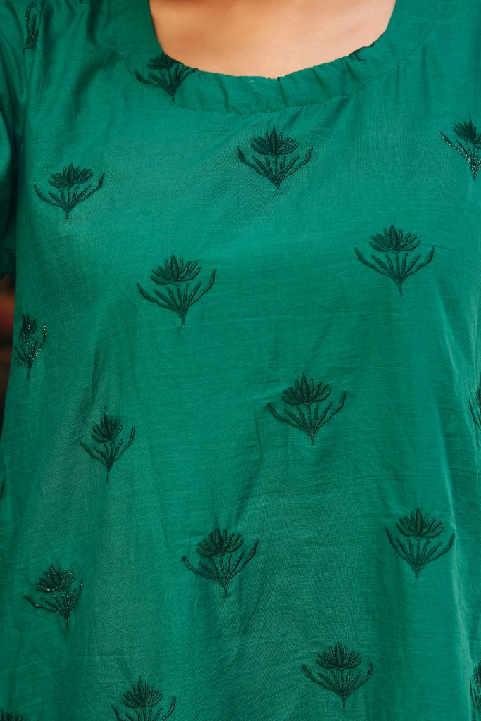 Falak Green Co-ord Set