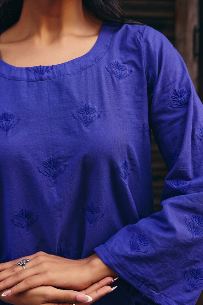 Falak Blue Co-ord Set