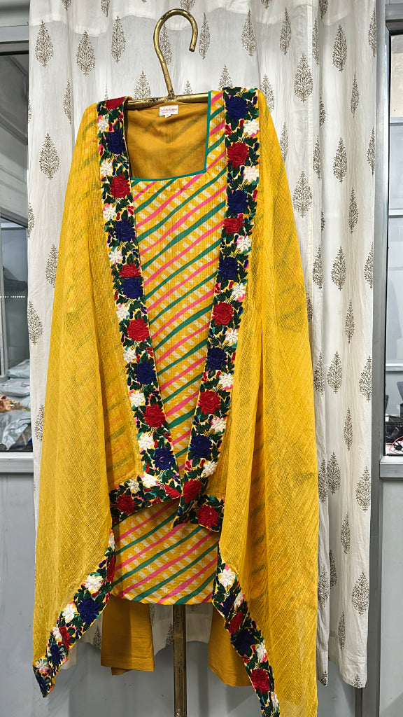 Lehriya Mustard Set