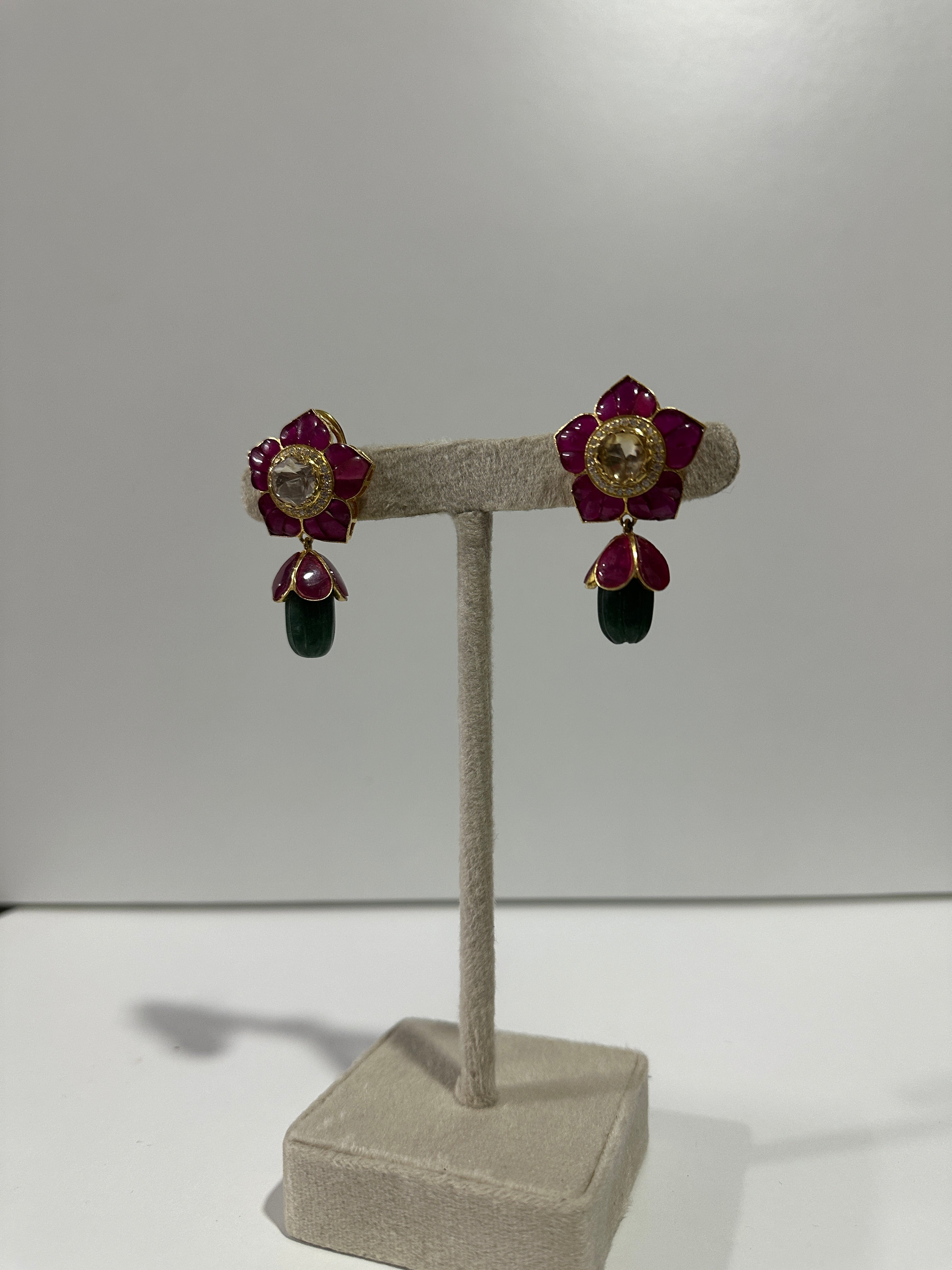 Grace Red Earrings