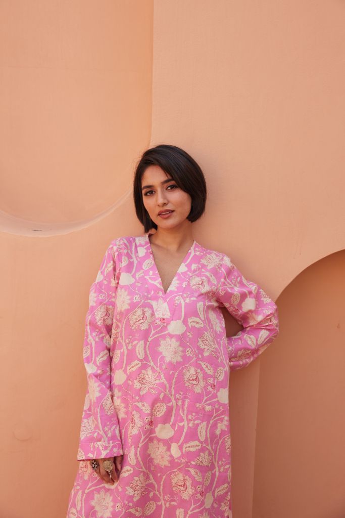 Aqil Pink Co-Ord Set