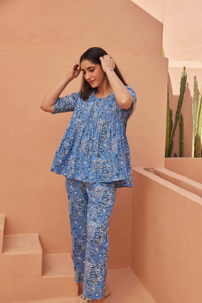 Saba Blue Co-Ord Set