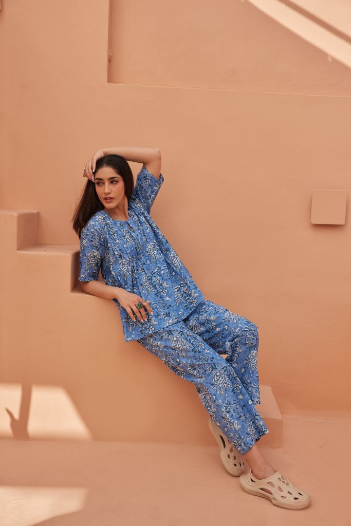 Saba Blue Co-Ord Set