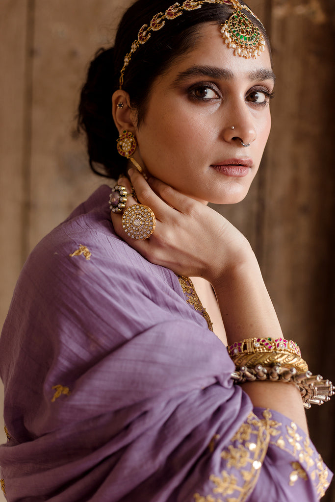 Sweta Purple Set Gulabo Jaipur