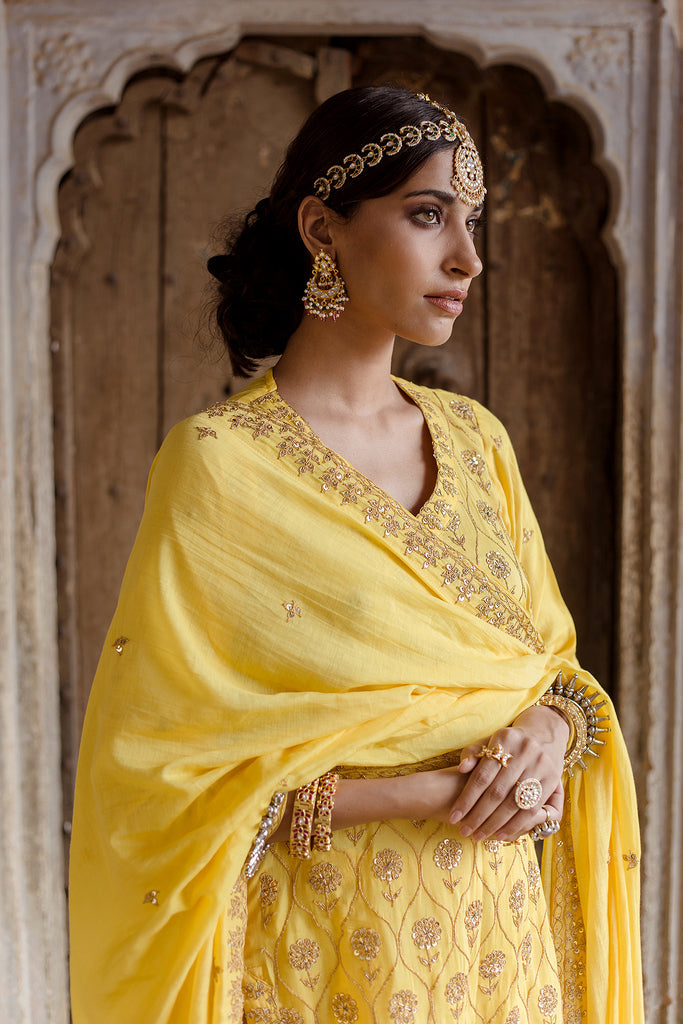 Sweta Yellow Set Gulabo Jaipur