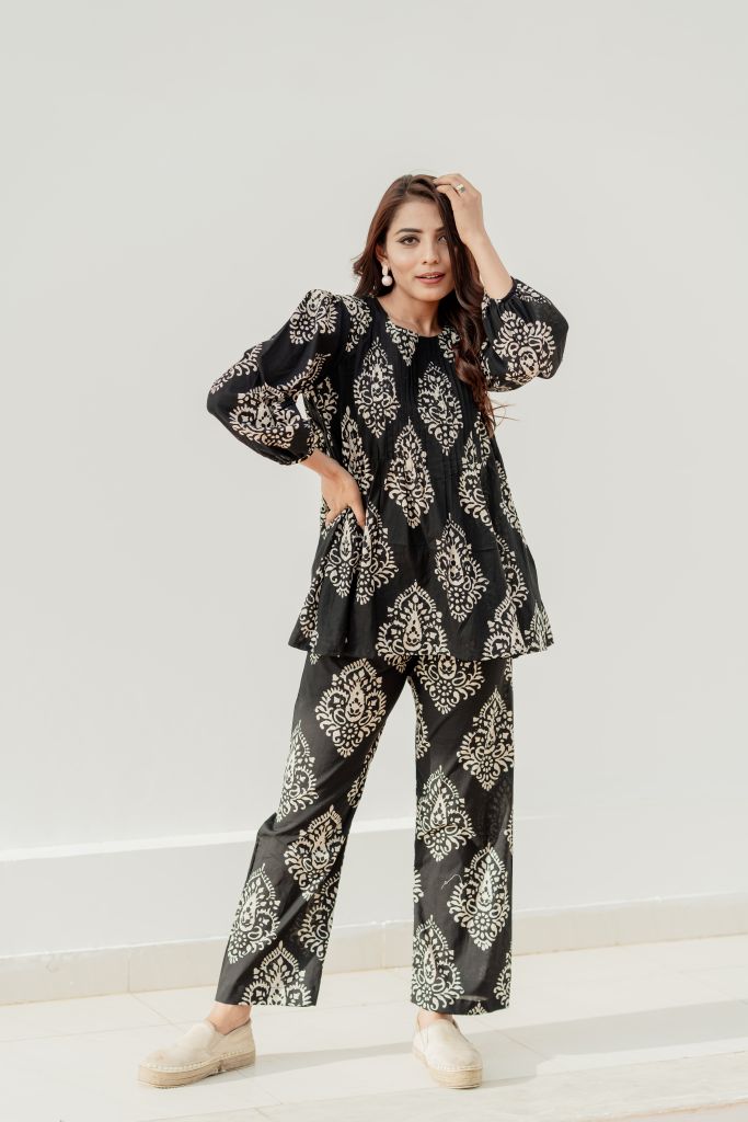 Kira Black Co-ord SET