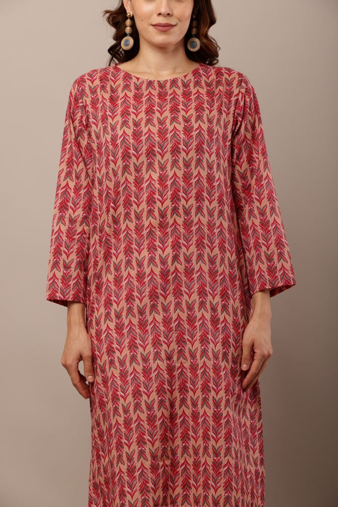 Jazz Pink Kurta