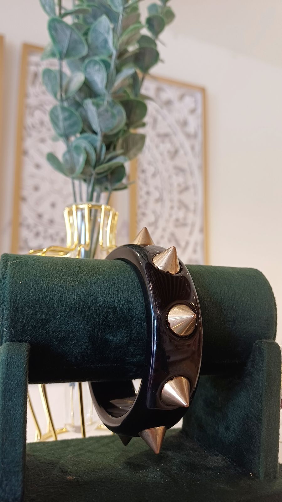 Black Rock On Bangle