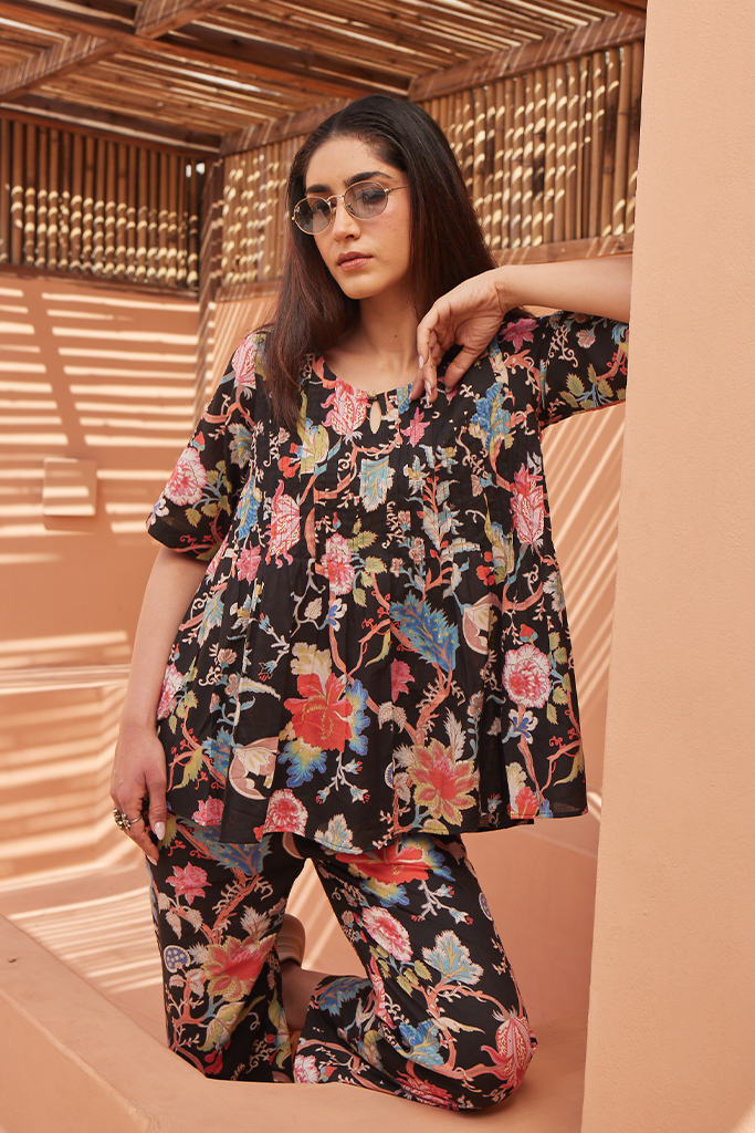 Saba Black Co-Ord Set