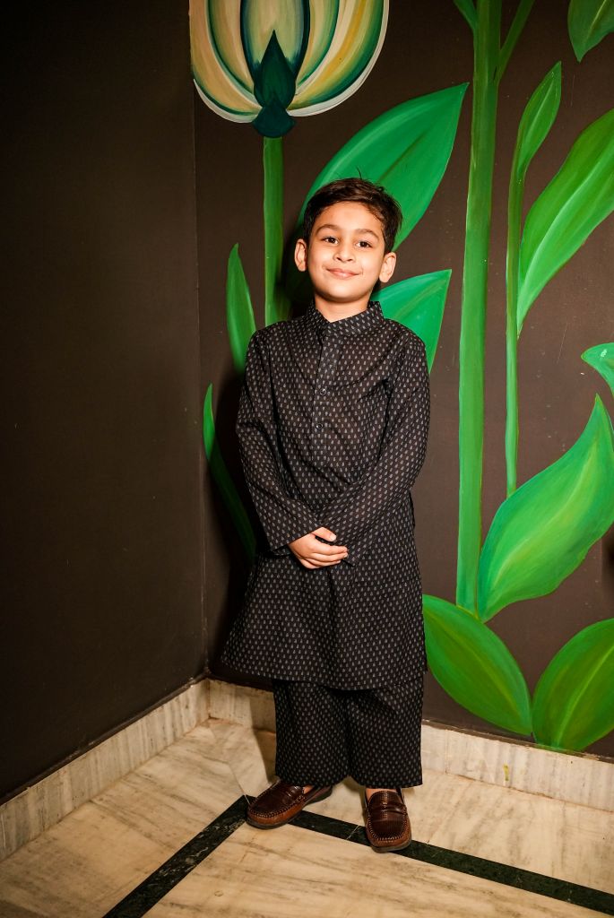 Sasha Black Kurta Pant Set