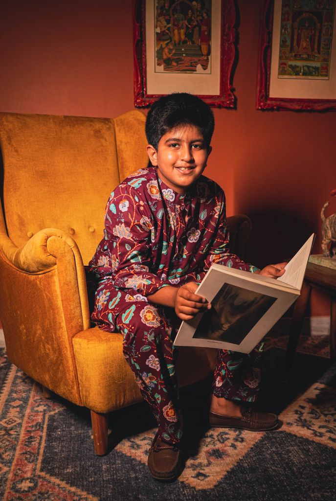 Hira Wine Kurta Pant Set