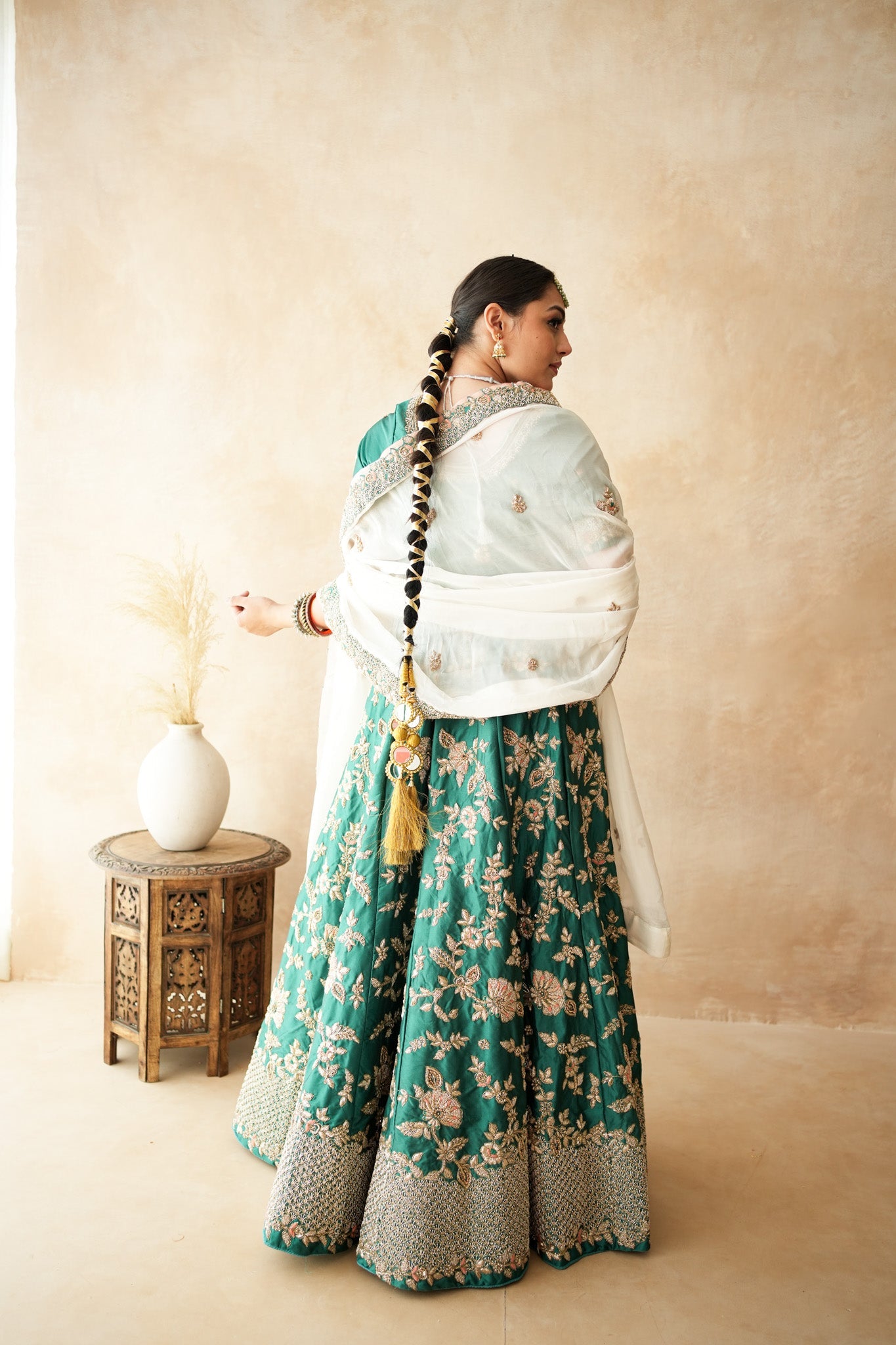 Umrao Green Lehenga Set