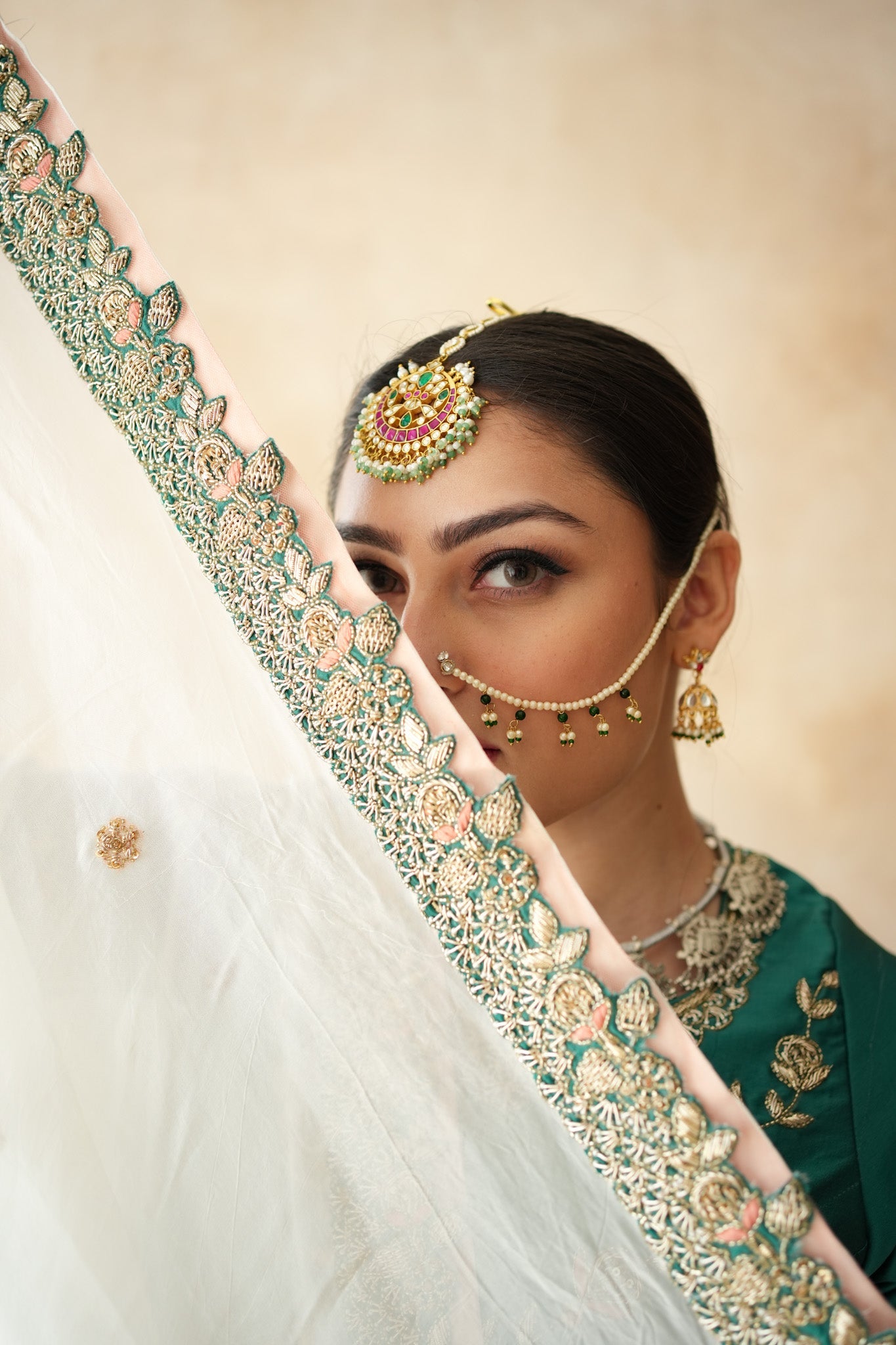 Umrao Green Lehenga Set