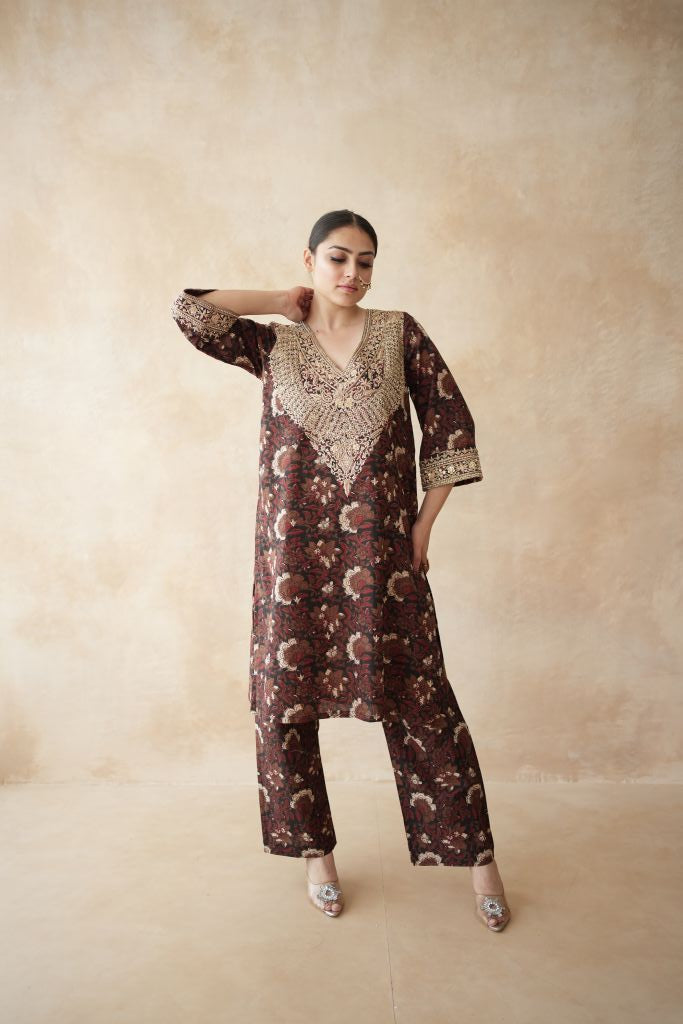 Noor Black Co-Ord Set