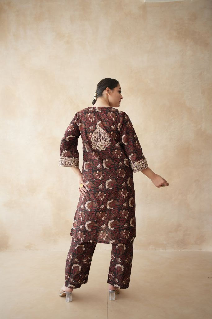 Noor Black Co-Ord Set