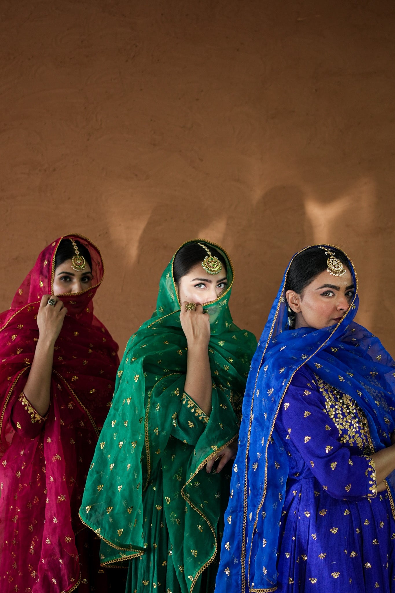 Sitara Green Aanarkali Set