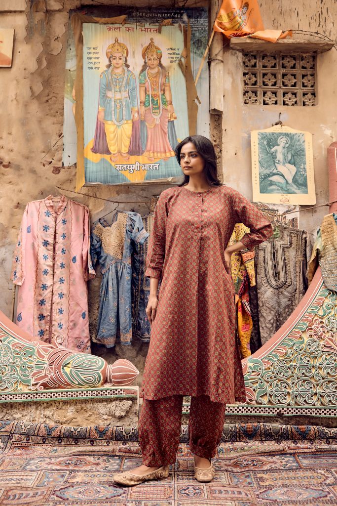 Surya Red Co-ord Set