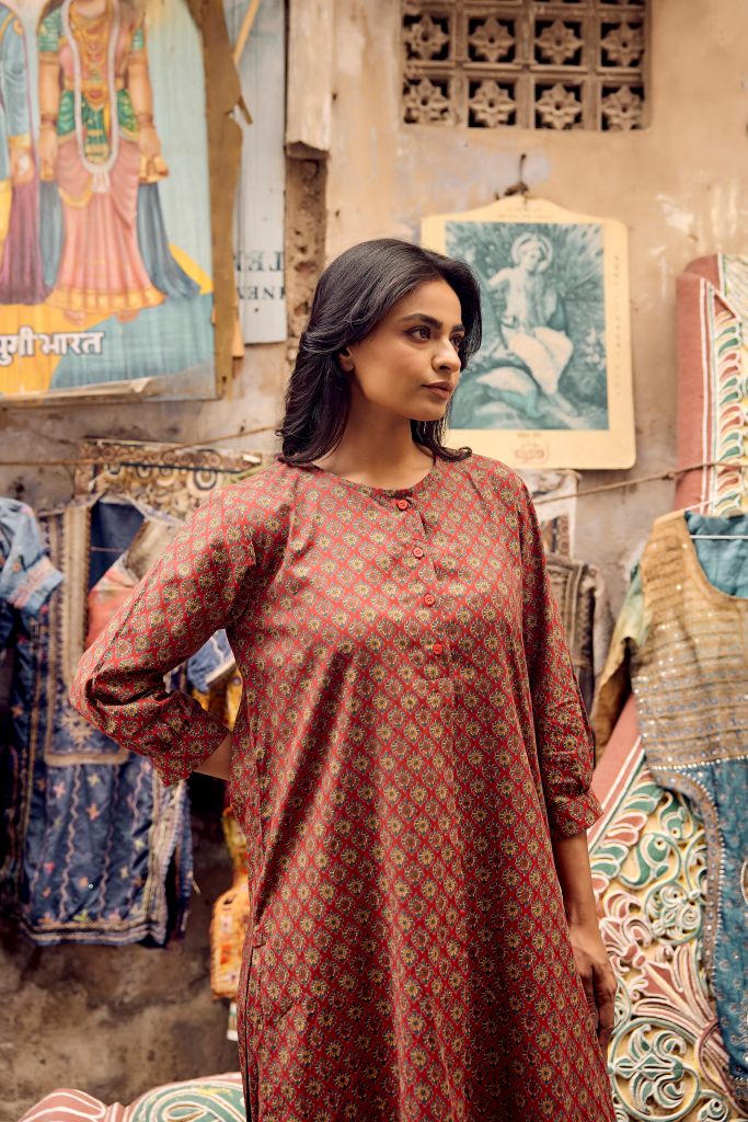 Surya Red Co-ord Set