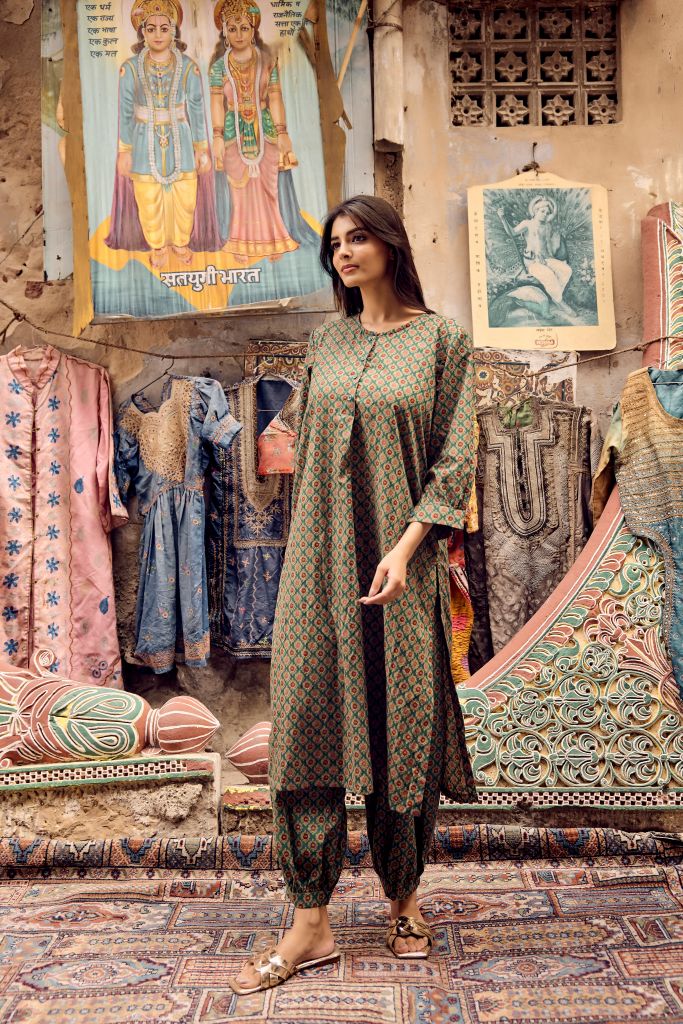 Surya Green Co-ord Set