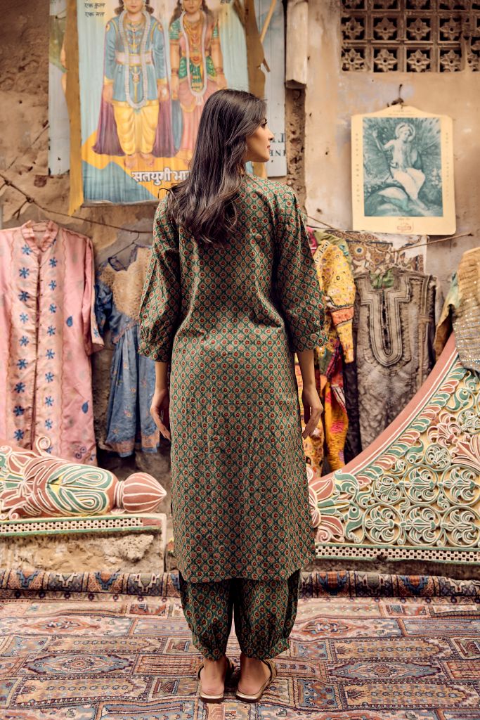 Surya Green Co-ord Set