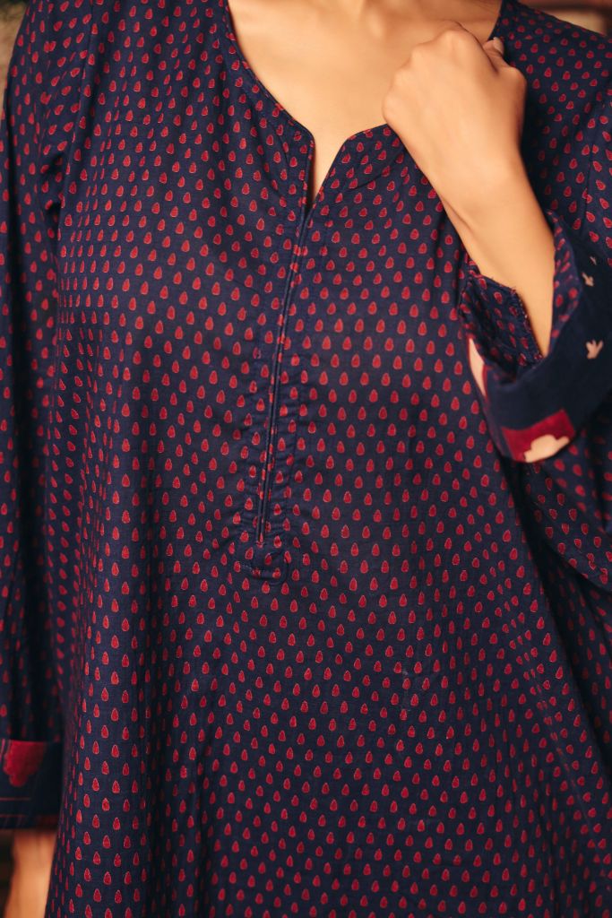 Roza Blue Co-ord Set