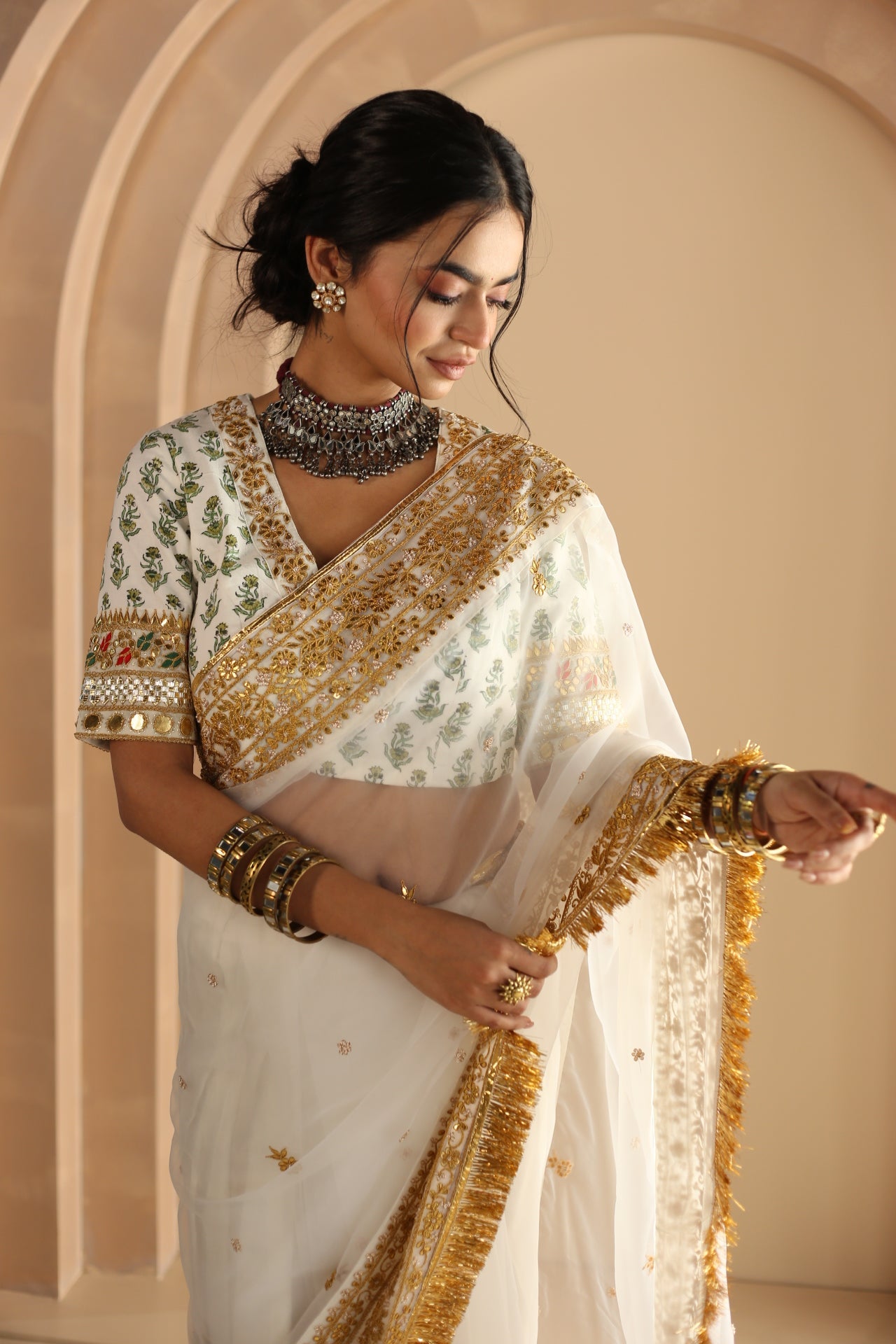 Gulnoor Organza Saree