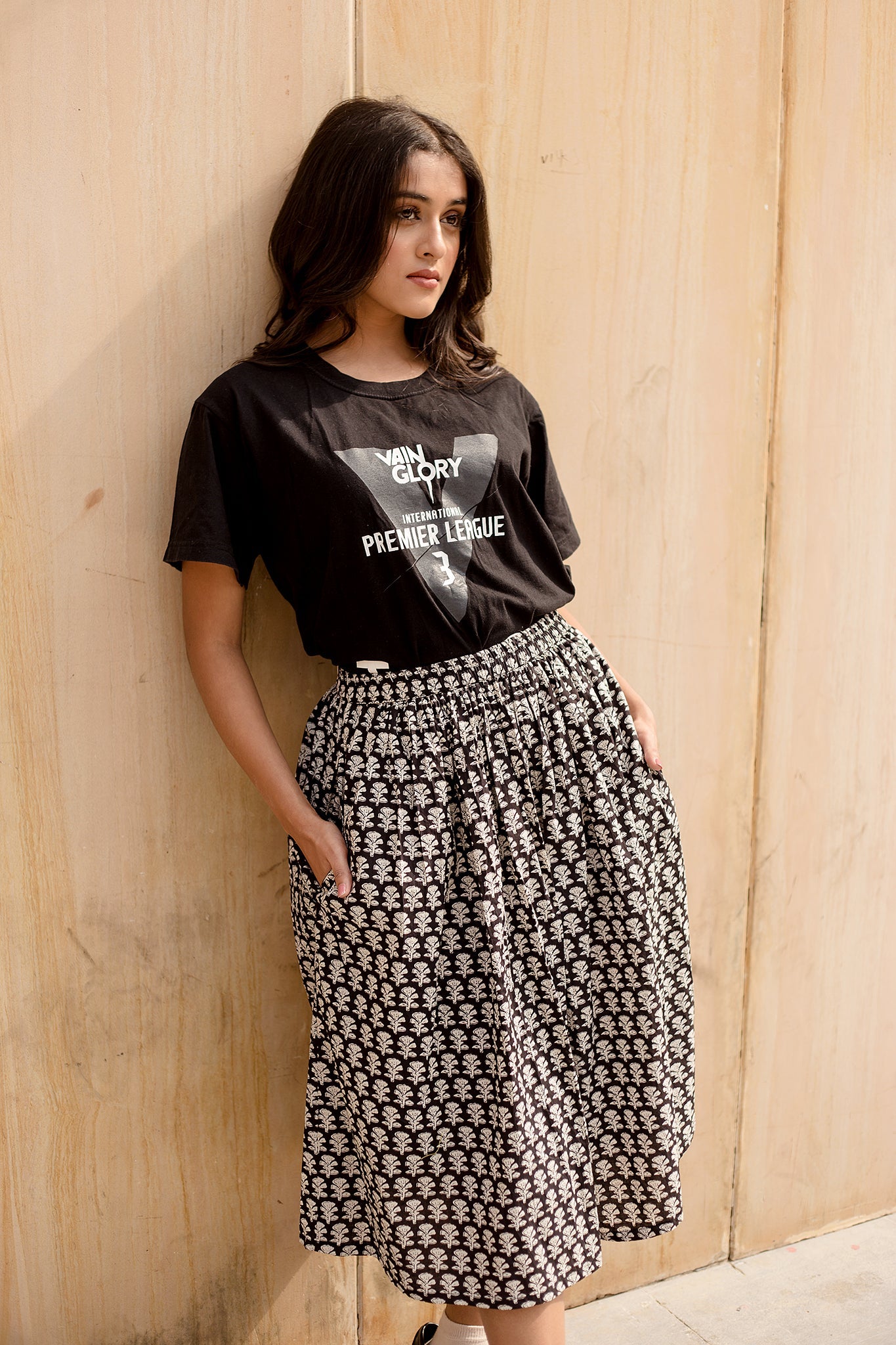 Betty Black Skirt