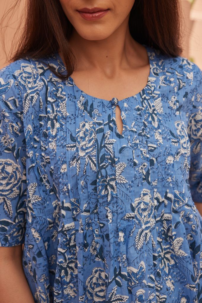 Saba Blue  Co-Ord Set