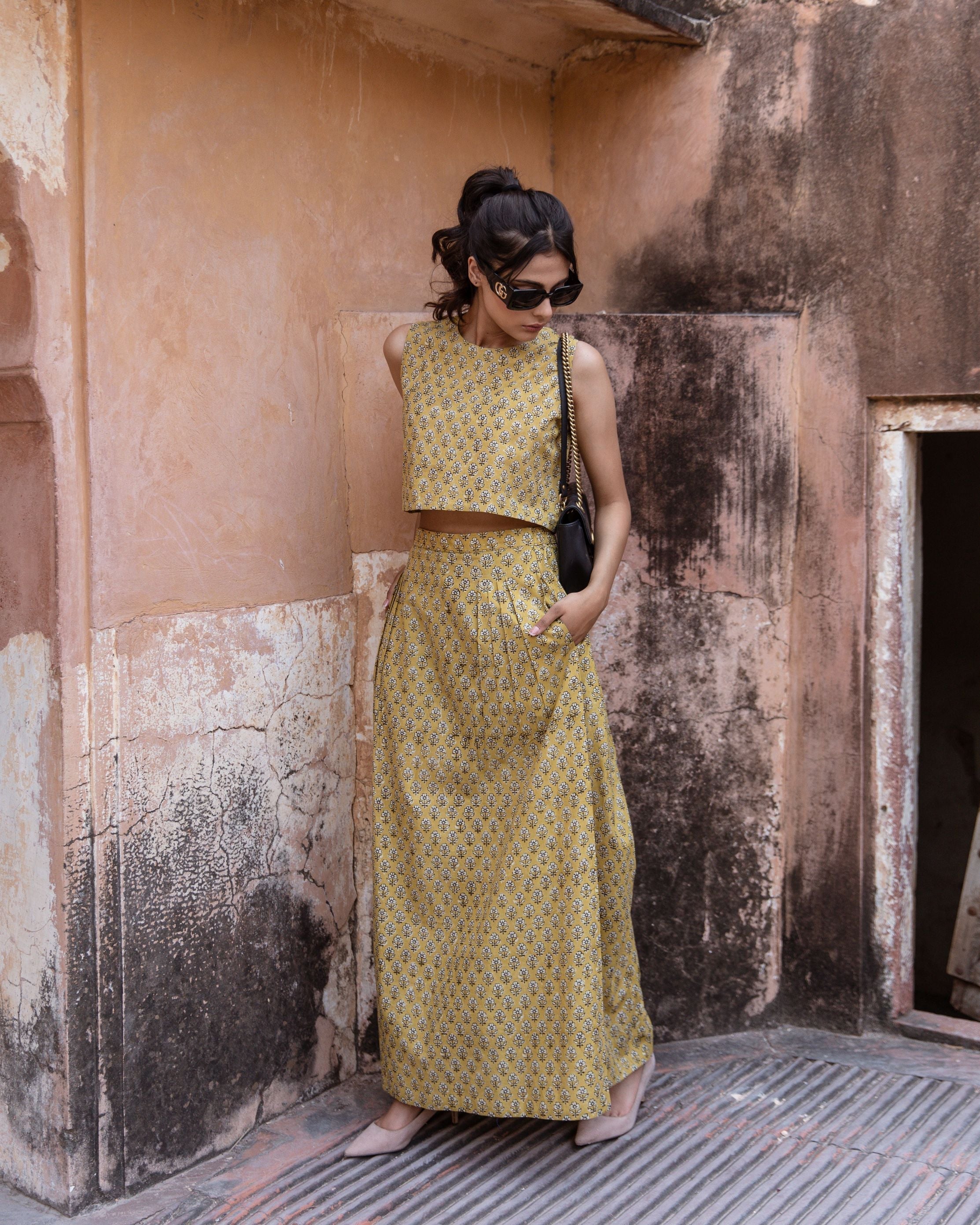 MIA YELLOW SET Gulabo Jaipur