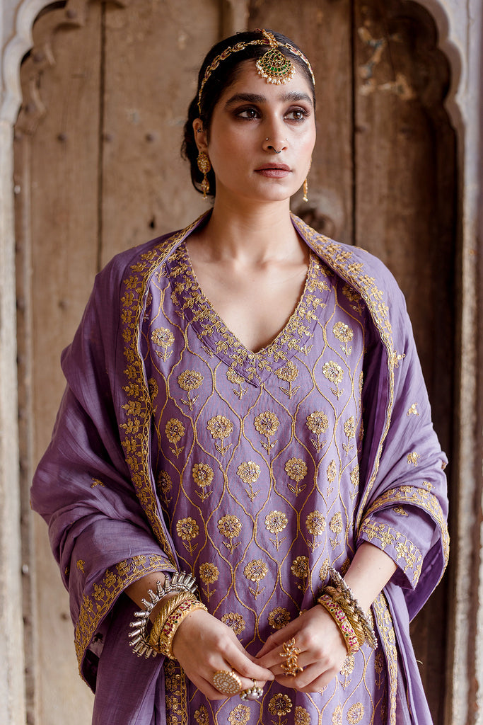 Sweta Purple Set Gulabo Jaipur