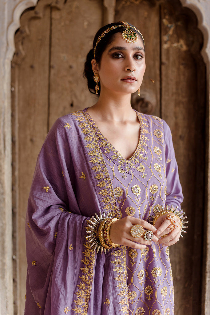 Sweta Purple Set Gulabo Jaipur